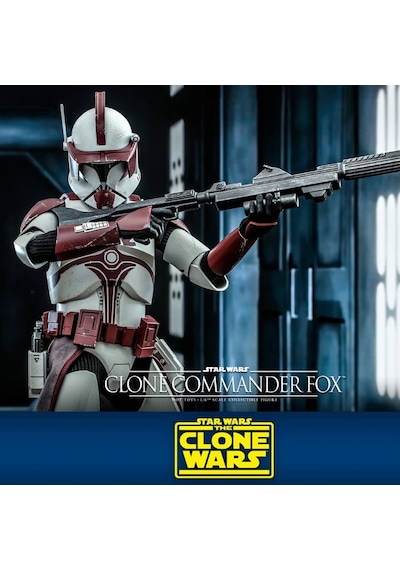 Clone Commander Fox Coruscant Guard 12 İnch Exclusive Figure