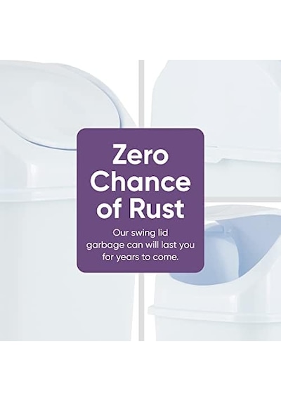 Superio Mini Plastik Çöp Kovası, Salıncak Üst Kapaklı 1,25 Galon Kompakt Küçük Çöp Kovası Taşınabilir Çöp Kovası Tezgah, Masaüstü, Makyaj Vanity, Banyo, Araba, Lavabo Altı, Yurt İçin, 5 Litre Beyaz 10l Siyah Superio Mini Plastik Çöp Kovası, Salıncak Üst Kapaklı 1,25 Galon Kompakt Küçük Çöp Kovası Taşınabilir Çöp Kovası Tezgah, Masaüstü, Makyaj Vanity, Banyo, Araba, Lavabo Altı, Yurt İçin, 5 Litre Beyaz 10l Siyah