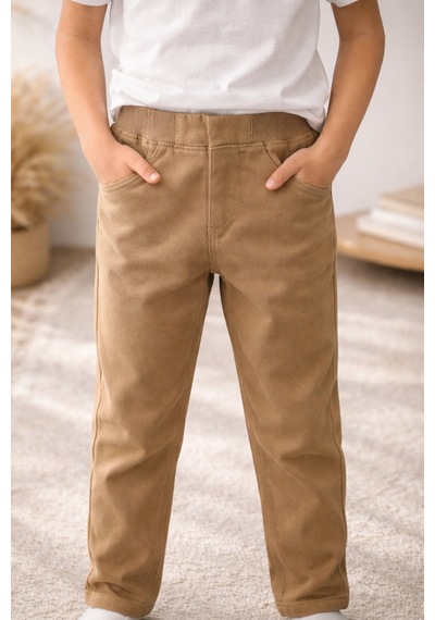 Uğur Bebe Bej Renk Okul Pantolonu Unisex %97 Pamuk Likralı Esnek Beli Ayarlamalı Tam Lastikli Kanvas Pantolon Bej Bej Uğur Bebe Bej Renk Okul Pantolonu Unisex %97 Pamuk Likralı Esnek Beli Ayarlamalı Tam Lastikli Kanvas Pantolon Bej Bej
