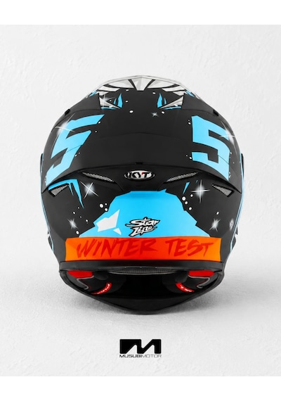Kyt Tt-revo Kask Masıa Edıtıon Winter Test Matt  Çok Renkli