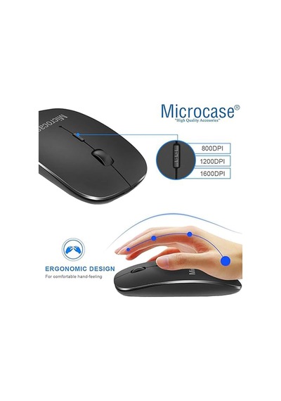 Microcase Honor Pad 9 Tablet İçin Bluetooth Touchpad Klayve + Mouse + Kılıf Bkk19