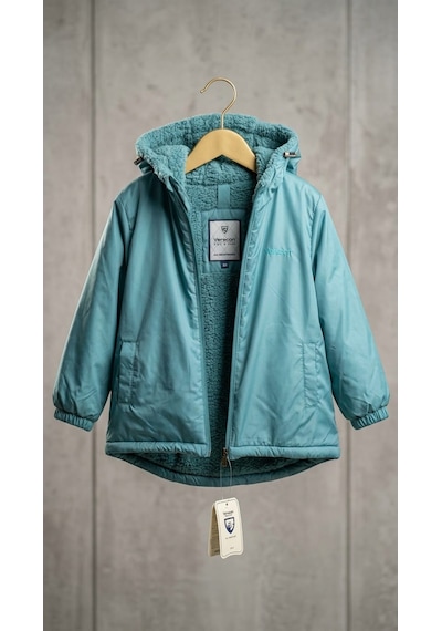 Verscon Su İtici Unisex Çocuk Mont/ Yağmurluk Yeşil