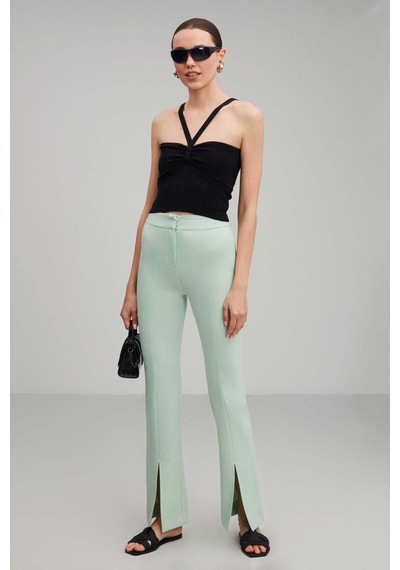 Grımelange Ruby Slim Mint Yeşil Pantolon Mint Yeşili