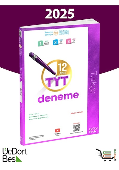 345-2025 Model Tyt 12 Li Türkçe Denemesi