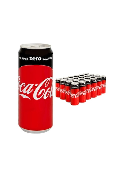 Coca Cola Zero Kutu 24 x 330 ML