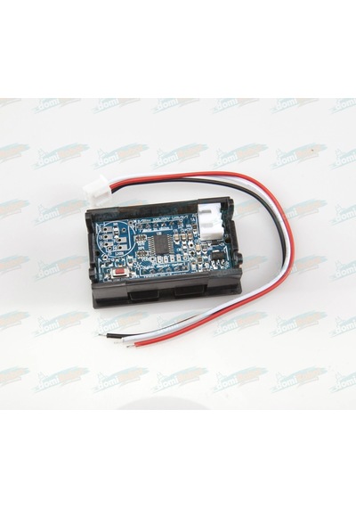 Dijital Panel Voltmetre H27v3 Dc 0-30v - 3 Tell - Yeşil