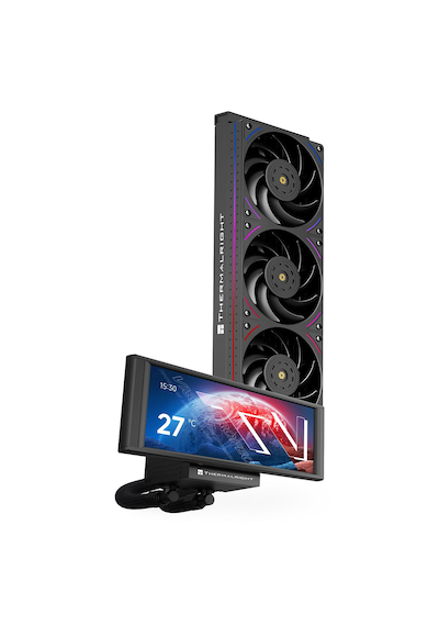 Thermalright Trofeo Vision 360 Argb Black 360mm Intel-amd Uyumlu İşlemci Sıvı Soğutucu 360 MM