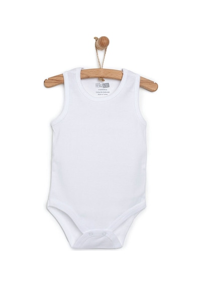 Hellobaby Beyaz Body Atlet Beyaz
