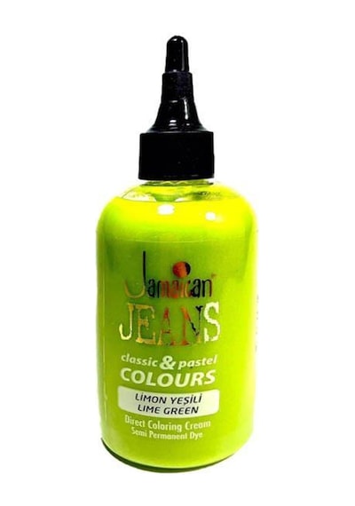 Jamaican Jeans Color Renkli Saç Boyası 532 Limon Yeşili