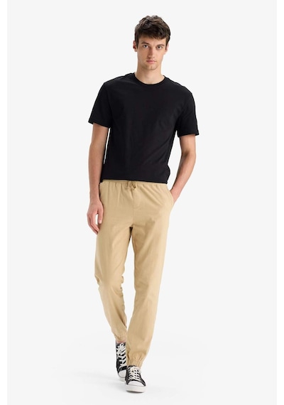 DeFacto %100 Pamuk Kargo Jogger Pantolon Üç Cepli E0834AX25SMBG109