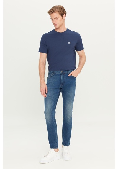 Luke Denim Pantolon Mid Indigo Çok Renkli