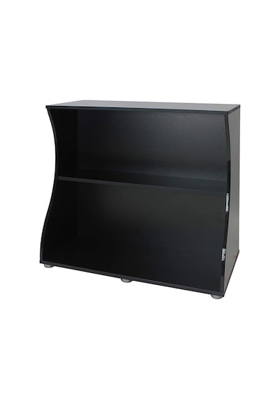 Fluval - 1 - Flex 123l İçin Siyah - Aconcept - Açık Dolap