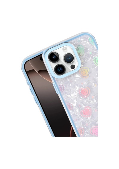 İphone 15 Pro Lumi Desenli Kapak - Mavi