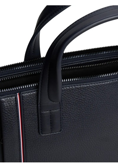 Tommy Hilfiger Th Central Slım Comp, Dw6 Siyah Erkek Çanta