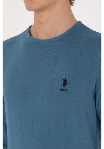 U.s. Polo Assn. Erkek Koyu Mavi Kazak /triko 50288880-vr032 Koyu Mavi