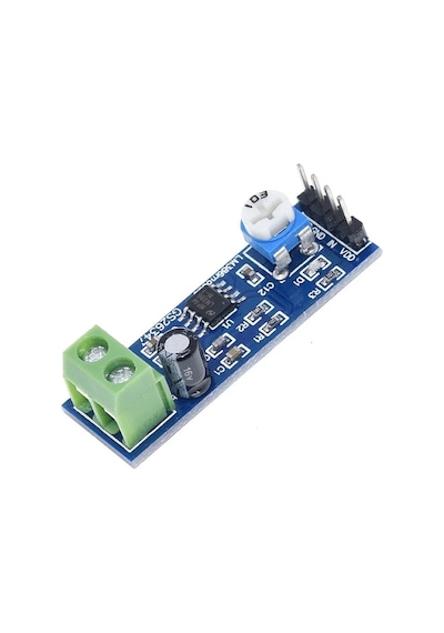 Lm386 Ses Kuvvetlendirici Modül Dc 5v / 12v Mono Ayarlanabilir Ses Yükseltici Mikrofon Amfi Amfilik