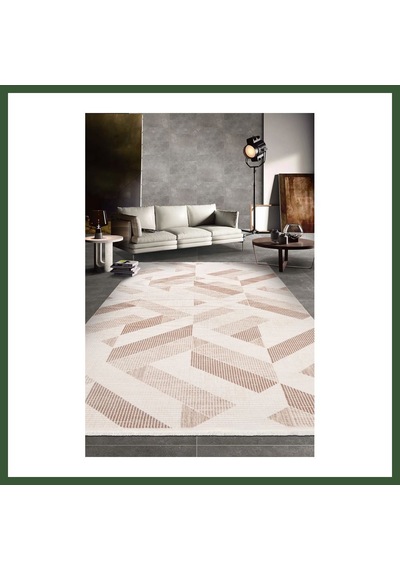 Bezos Youdayhomecollection Macca Model Oturma Odası Halısı Ebat: 80x150 Pytht Çok Renkli
