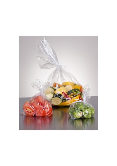 Omeyva Şeffaf Naylon 5 Lik 30x52 Cm. Gıda Bakkaliye Poşeti Torbası - 1 Kg. - Ort. 85 Adet - 1 Paket