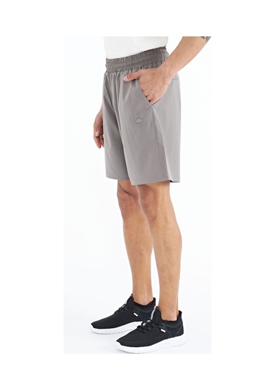 Tommy Life Taş Yan Cep Detaylı Lastikli Erkek Şort - 81238 Taş