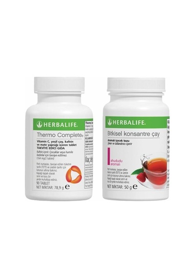 Herbalife Thermo Complete 50 Gram Ahududu Aromalı Çay