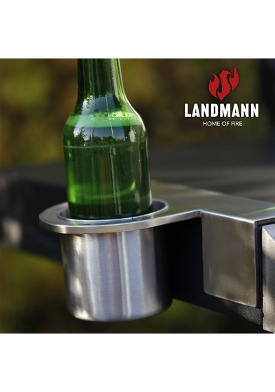 Landmann 02493 Magnetli Şişe Tutacağı Inox Çok Renkli