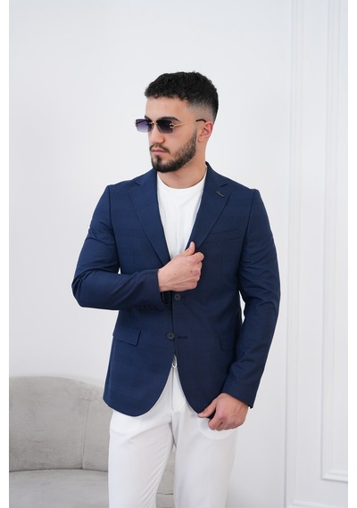 Dupont Classics Dupont Slim Fit Mono Yaka 6 Drop Çift Yırtmaç Keten Erkek Blazer Ceket - Nefes Alabilir Hafif Ceket Lacivert Dupont Classics Dupont Slim Fit Mono Yaka 6 Drop Çift Yırtmaç Keten Erkek Blazer Ceket - Nefes Alabilir Hafif Ceket Lacivert