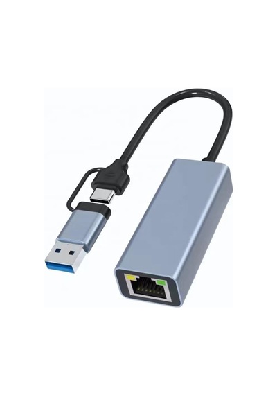 Lexroo 2 İn 1 Gigabit Ethernet Adaptör