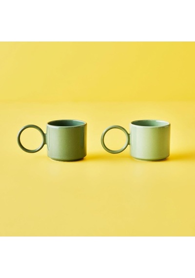 Bella Maison Arcana Espresso 2'li Set Yeşil 180 Cc Sku: Smg8690010546975