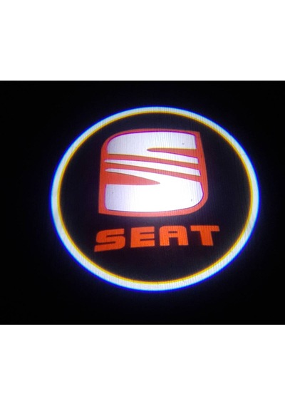 Seat Araçlar Için Pilli Yapıştırmalı Kapı Altı Led Logo