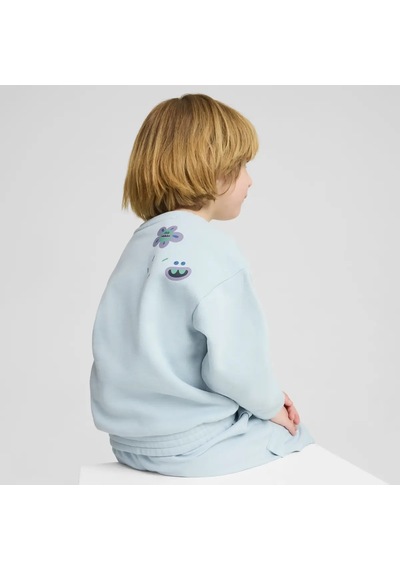 Puma X Trolls Graphic Crew Mavi Erkek Sweatshirt