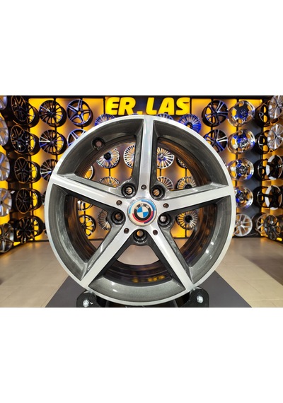 4 Adet Bmw  7.5 16 5 120 Et40 72.6 Gun Mack Jant Revize Edilmiş Takım