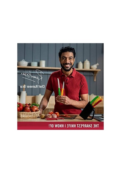 Tırtıklı Soyma Bıçağı - 8cm, Dayanıklı Ve Kullanışlı Tasarım 005 Sarı