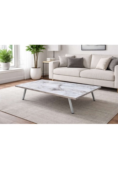 90x120 Cm Kendinden Ayaklı Yer Sofrası Beyaz Mermer - Krem 90x120 Cm Kendinden Ayaklı Yer Sofrası Beyaz Mermer - Krem