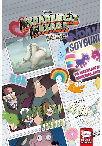Disney Esrarengiz Kasaba - Kısa Kısa Mabel'in Renk Rehberi - Alex Hirsch - Beta Kids