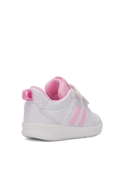 Zacoz Unisex Bebek Ortopedik İlk Adım Sneaker Beyaz - Pembe