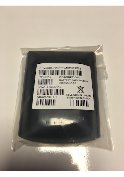 Zebra Motorola Symbol Mc55 Mc65 Mc67 Pil Batarya 3600 Mah