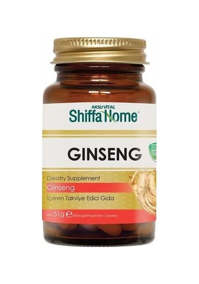Aksuvital Shiffa Home Ginseng Kapsül 850 Mg 60 Kapsül