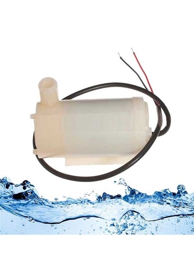 Mini Yatay Dalgıç Su Pompası Dc 2.5v-6v 120l/h Dalgıç Pompa