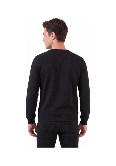 Baglan Erkek Sıfıyaka Sweatshirt Regular Kalıp Bgl-st05411 Siyah