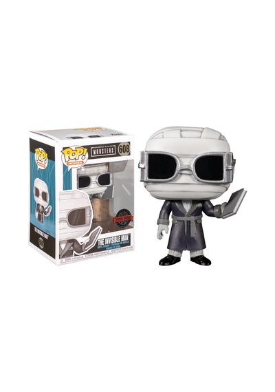 Funko Pop The Invisible Man Black And White Figürü Special Editio