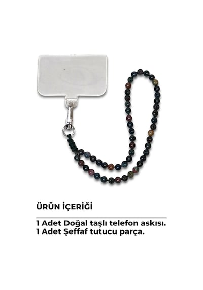 Telefon Bilek Askısı Kan Taşı Doğal Taş 463-1