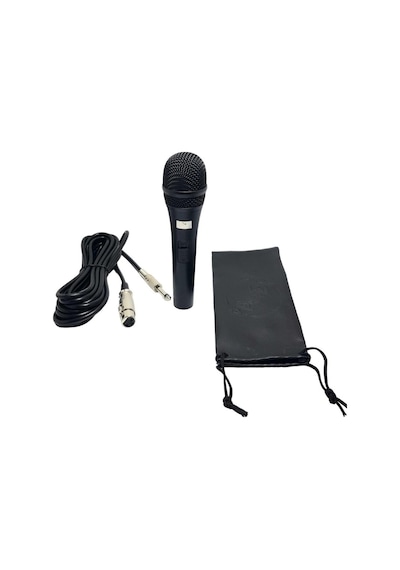 Pawer Pw-990 Profesyonel El Tipi Mikrofon 5mt Kablolu