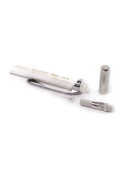Pentel Orenz ekstra ince 0.2mm mekanik kurşun kalem Beyaz