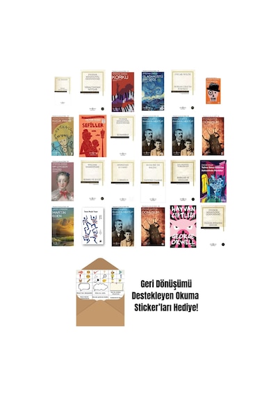 En Çok Okunan Dünya Edebiyatı Kitapları 24 Kitap Set
