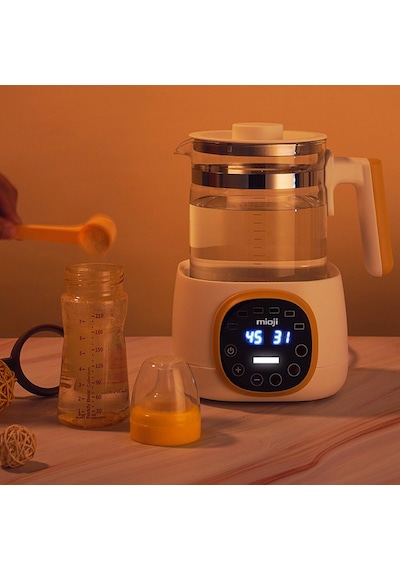 Mioji Mio K99 Çok Fonksiyonlu Isı Kontrolü LED Ekranlı Elektrikli Mama Kettle