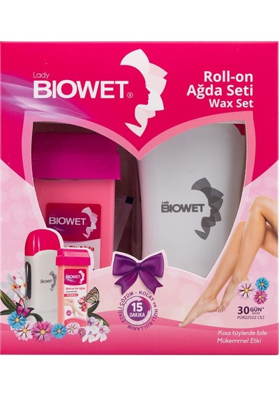 Bıowet Roll-On Ağda Isıtıcı Seti