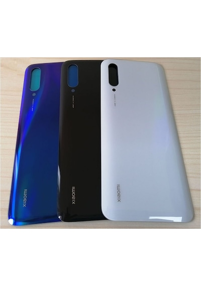 Xiaomi Mi A3 Arka Kapak Pil Kapağı - Mavi