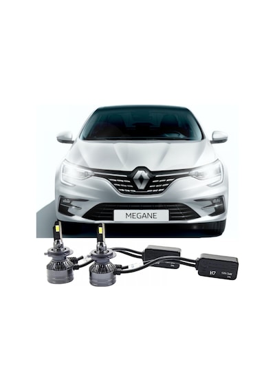 Megane 4 Led Xenon Kısa Far Ampulü Ultra H7