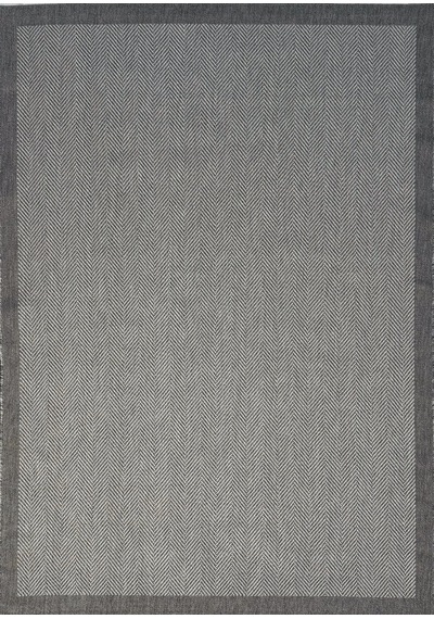 Mess Modern Dekoratif Yumuşak Dokulu Sisal Halı 3939 Gri Antrasit Çok Renkli
