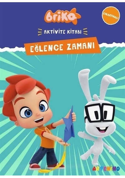 Briko Eğlence Zamanı / Çıkartmalı Aktivite Kitabı Serisi